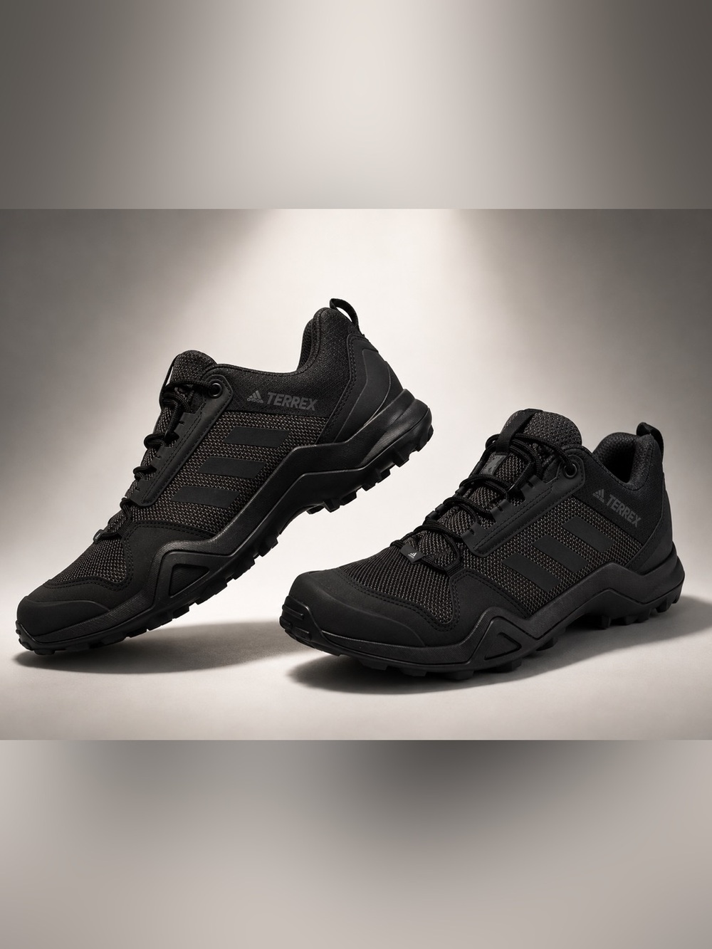 🔥Brand new Size 9 Adidas Terrex AX3 Black Sneakers